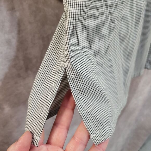 DCC Black and White Checkered Button Up Shirt - Picture 2 of 10